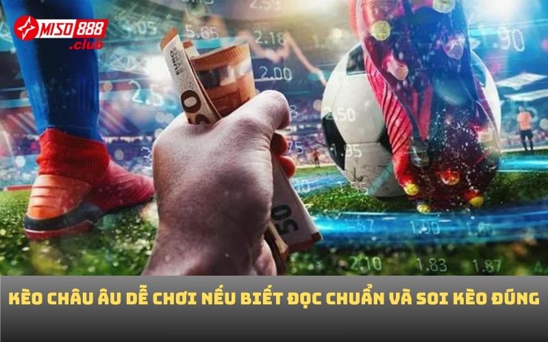 Kèo châu Âu dễ chơi nếu biết đọc chuẩn và soi kèo đúng